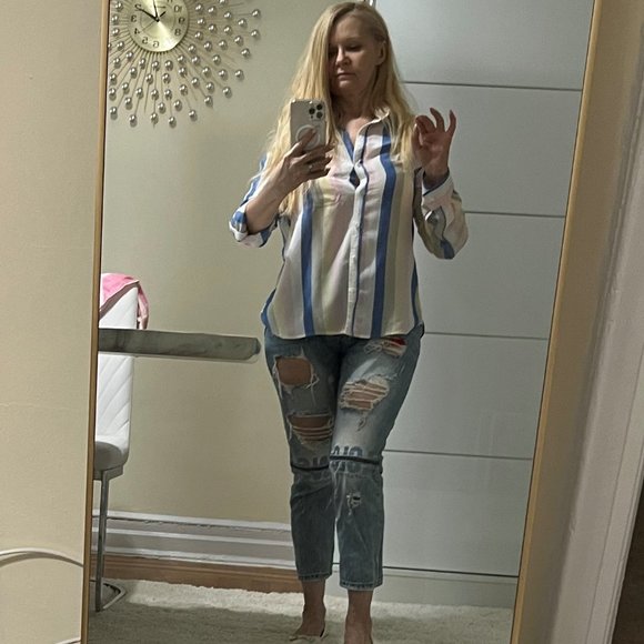 Shirt for women. Natural materials. Size M - Picture 3 of 9